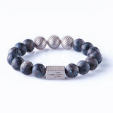 Lavrikate Matt 12mm Sterling 925 Silver
