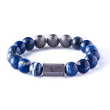 Sodalite 10mm Black Ruthenium