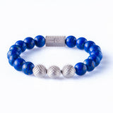 Lapis lazuli 10mm Sterling 925 silver