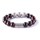 Garnet 10mm Sterling 925 Silver