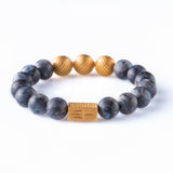 Lavrikate Matt 12mm K-18 Yellow Gold