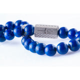 Lapis lazuli 8mm Sterling 925 silver