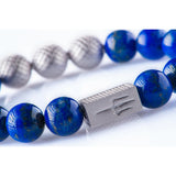 Lapis lazuli 12mm Sterling 925 silver