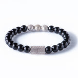 Black Onyx 8mm Streling 925 Silver