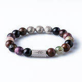 Tourmaline 10mm Sterling 925 silver