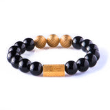 Black Onyx 10mm K-18 Yellow Gold