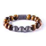 Tiger Eye 10mm Black Ruthenium