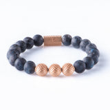 Lavrikate Matt 10mm K-18 Rose Gold