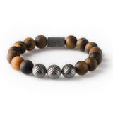 Tiger Eye Matt 12mm Black Ruthenium