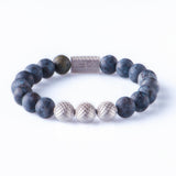 Lavrikate Matt 10mm Sterling 925 Silver