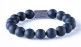 Black onyx Matt 12mm black ruthenium