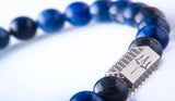 Sodalite 8mm Sterling 925 Silver